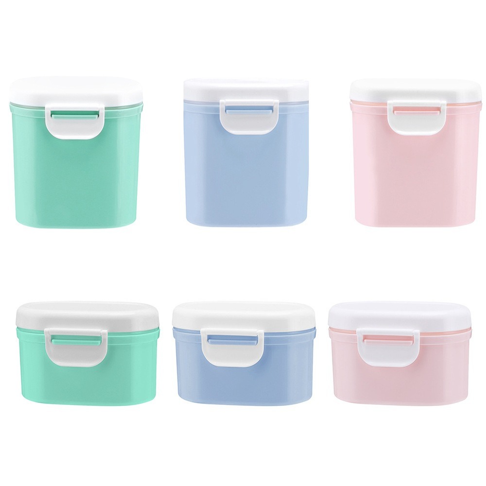 Baby Food Dispenser - Behälter für Babymilchpulver, Melkpoeder-Behälter, Lebensmittelaufbewahrungsbox, mehrschichtige