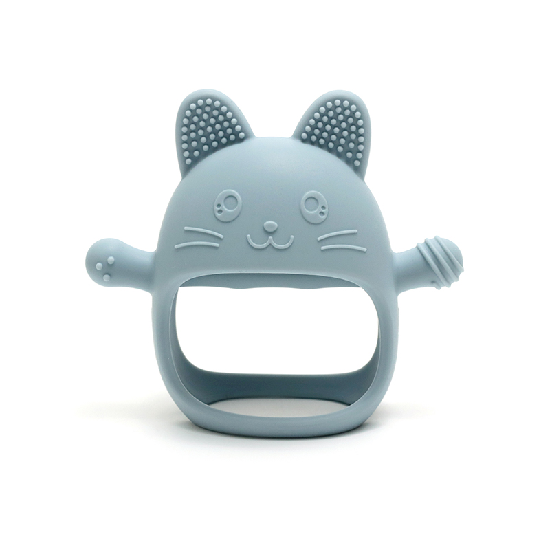 Baby Food Ideas - Baby-Beißhandschuhe – Kauspielzeug aus lebensmittelechtem Silikon,