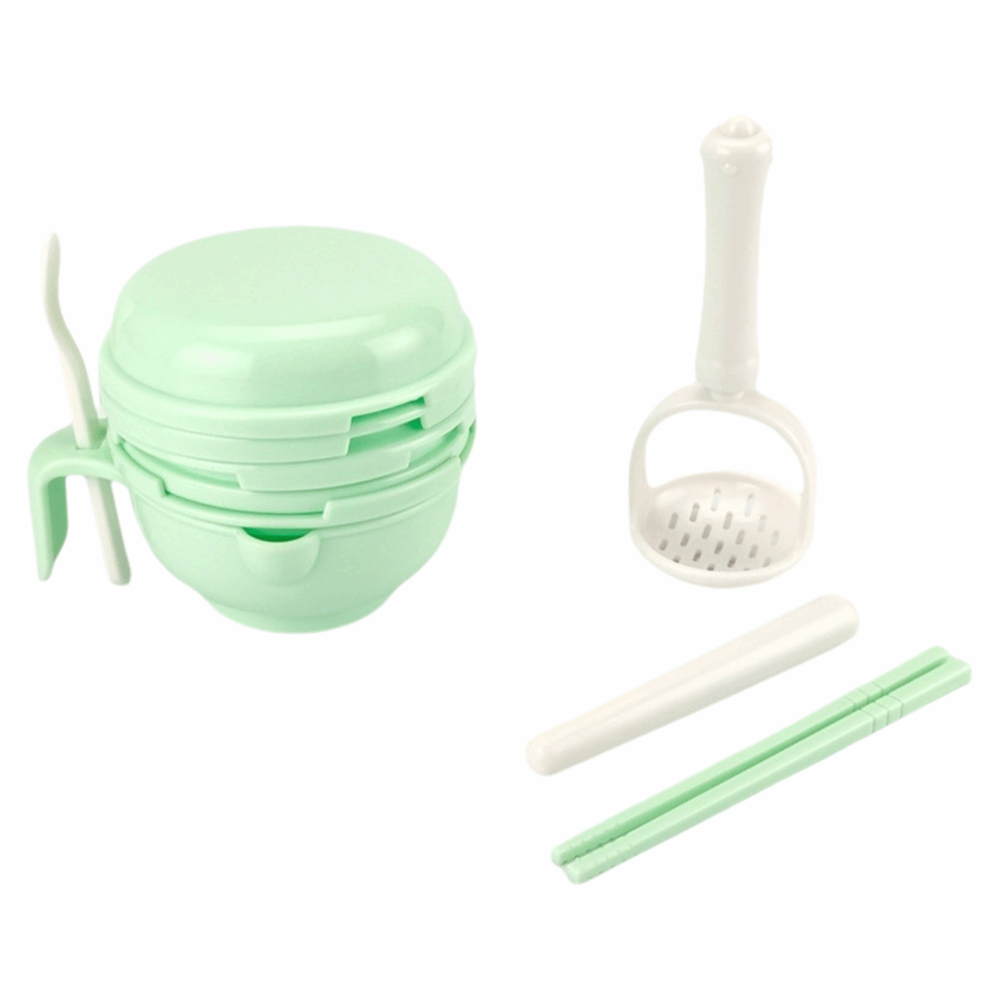 Easy Baby Food - Einfarbige Mahlschüssel für Babynahrung, multifunktional, einfach