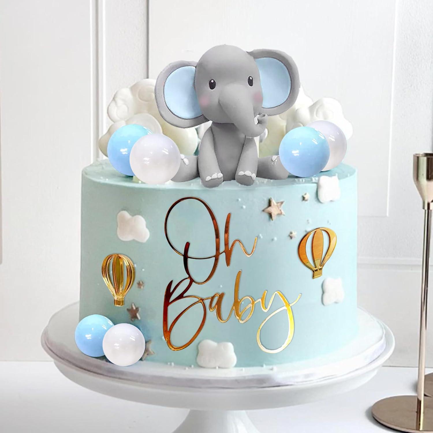 Elefanten-Kuchendekoration, Ba – Baby Food Ideas Bewertung und Preis