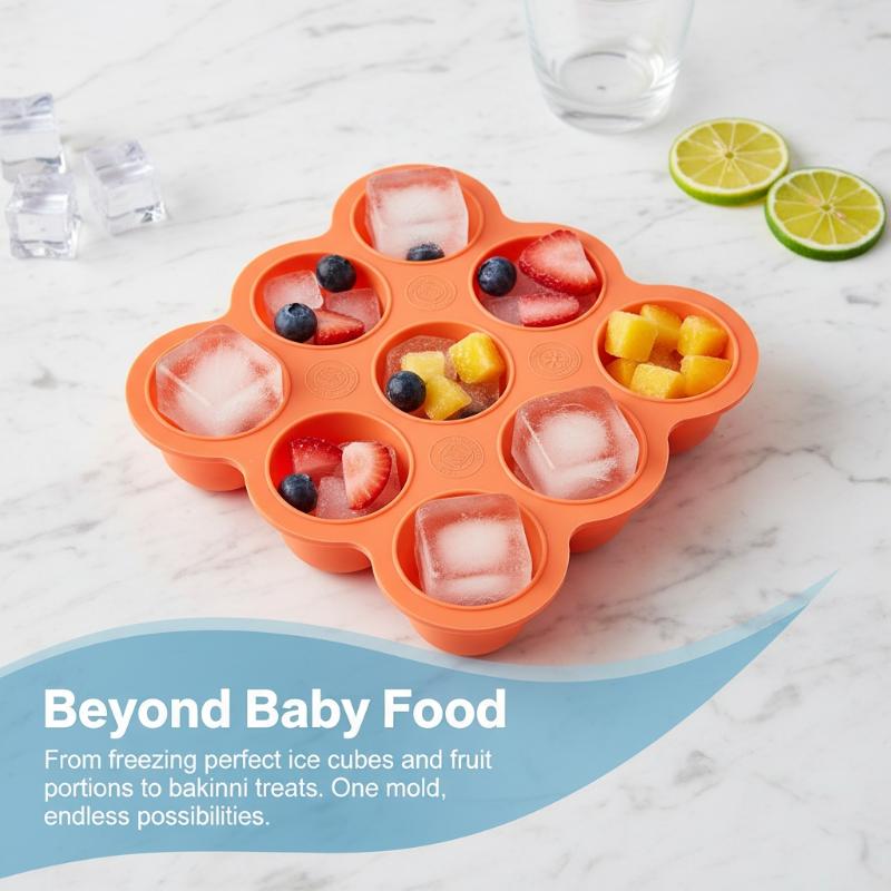 Baby-Nahrung Silikonbehälter 9 – Easy Baby Food Bewertung und Preis