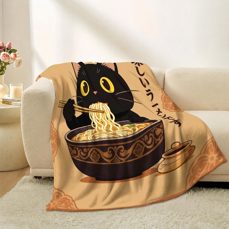 Niedliche Katzen-Ramen-Decke W – Baby Food In Japan Bewertung und Preis