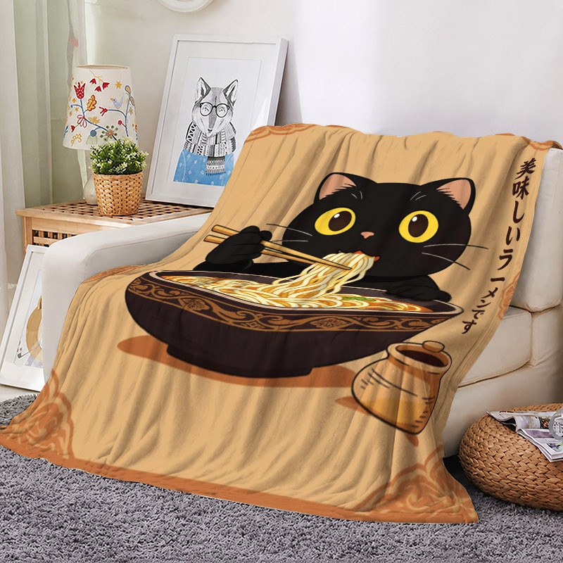 Niedliche Katzen-Ramen-Decke W – Baby Food In Japan Bewertung und Preis
